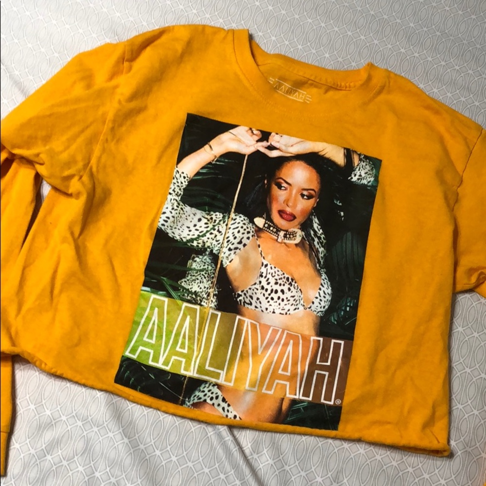 Long sleeve Aaliyah shirt